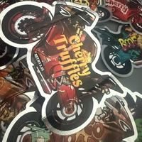 Klaar voor verzending: groothandel motorfietsdesign gestanste vormzakjes van voedselveilige plastic Mylar met ritssluiting voor snoep, kauwgom en fruitgummies