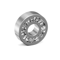 Bearing Mini MR83 3x7x2.5mm Baja Tahan Karat C3 Clearance Kecepatan Tinggi Tahan Lama untuk Handpiece Gigi/Alat Presisi