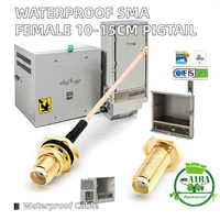 Kabel Pigtail TLA TLA-CB-01 10cm 15cm Tahan Air Berkualitas Tinggi, Coaxial SMA Female ke IPX1 UFL RF113 RG178 dengan O Ring
