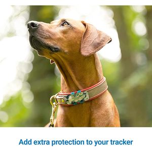 ฝาครอบเครื่องติดตามสุนัข Tractive GPS ลายพราง ทนทาน อุปกรณ์เสริมสำหรับสัตว์เลี้ยงสำหรับใช้งานกลางแจ้ง - Product Image 2