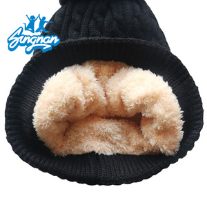 Mũ dệt kim ấm áp Mũ len giáng sinh nhiều màu sắc thương hiệu hợp thời trang MŨ LEN bảo vệ tai Hàn Quốc Mùa Thu/Mùa Đông - Product Image 5