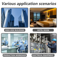 Régulateur de tension automatique intelligent 63A (AVR) avec protection numérique contre les surtensions et les sous-tensions 1 KVA