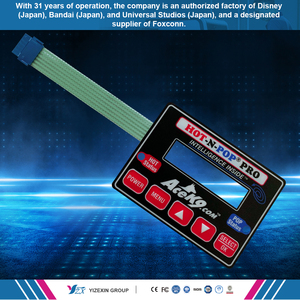 Miễn phí mẫu cao cấp không thấm nước màng chuyển đổi PC Pet PMMA Silicone bàn phím được thực hiện bởi yizexin - Product Image 3