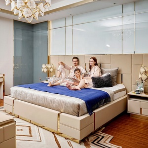 (CZ-BD27) מודרני סופר מלך גודל מיטת האחרון כפול גודל ריהוט סט יוקרה מיטת - Product Image 3