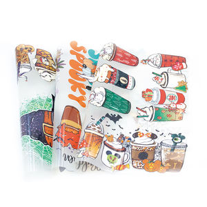 Benang Natal benang palsu populer desain layar cetak Transfer panas besi pada penghancur panas plassol Offset Transfer panas kustom - Product Image 6