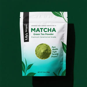 Bolsa de Embalaje de Polvo de Matcha Personalizada con Diseños Increíbles, de Aluminio, Resellable, Resistente a la Humedad - Product Image 5