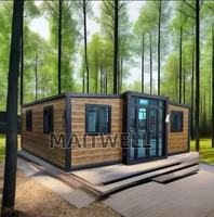 Maison Modulaire Conteneurisée Moderne 20ft & 40ft – Villas Pliables Portables en Acier – Fournisseur d'Usine – Prix Compétitifs
