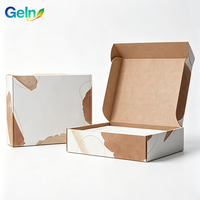 Boîtes d'expédition personnalisées, boîte à courrier avec logo, emballage pour cadeaux, cartons, vêtements, boîte en carton kraft durable