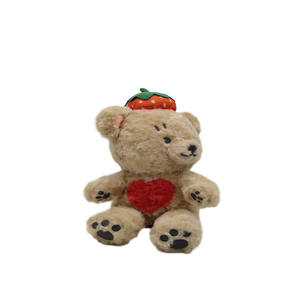 Ours en peluche doux avec Logo brodé personnalisé, Animal en peluche, Rose, ours en peluche, impression en forme de cœur, poupée à la mode - Product Image 2