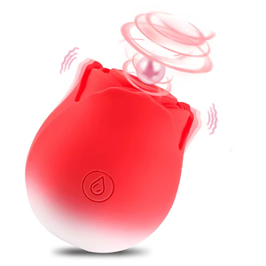 <span class=keywords><strong>Vibrator</strong></span> Bentuk Mawar Penghisap Vagina Stimulator Seks Oral Pengisap Puting Stimulator Klitoris <span class=keywords><strong>G</strong></span>-<span class=keywords><strong>Spot</strong></span> untuk Wanita - Product Image 1