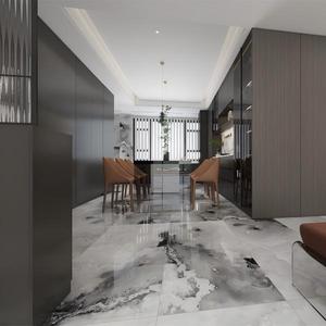Piastrelle in Gres Porcellanato Effetto Marmo Grigio con Venature Dinamiche, Antiscivolo e Antibatteriche, Lucide 600x1200mm per Bagno e Soggiorno - Product Image 5