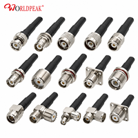 Câble coaxial RG214 à double blindage plaqué argent sur mesure avec connecteurs RF multiples N UHF 7/16 DIN assemblés