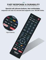 Control Remoto Universal Infrarrojo HUAYU RM-L1625, Reemplazo de Control Remoto para TV Toshiba