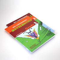 Diseño OEM personalizado, tapa blanda a todo color, edición internacional, libros de texto, impresión de libros de texto universitarios de secundaria