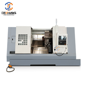 Torno CNC de Bancada Inclinada Horizontal TCK56 de Alta Velocidad con Guía Lineal Automática Fanuc y un Solo Husillo - Product Image 1