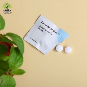 Tablettes de dentifrice blanchissantes OEM Nature Vegan Cruelty-Free sans plastique avec nano-hydroxyapatite <span class=keywords><strong>pour</strong></span> <span class=keywords><strong>dents</strong></span> sensibles - Product Image 5