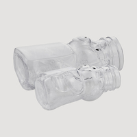 Récipient vide en plastique PET de 45ml pour sauce au miel bouteilles en forme d'ours mignon pour usage quotidien à la maison