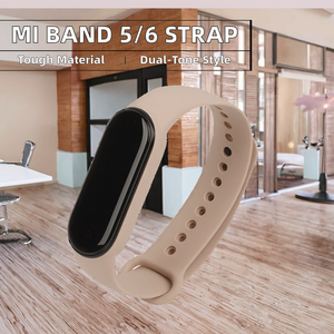 Cinturino Sportivo in Silicone Bicolore per <span class=keywords><strong>Mi</strong></span> <span class=keywords><strong>Band</strong></span> <span class=keywords><strong>5</strong></span> e 6 - Product Image 2