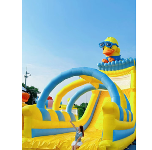 Toboggans aquatiques gonflables en PVC de bonne qualité pour usage privé, toboggan pour enfants avec installation facile - <span class=keywords><strong>Vente</strong></span> de jouets fantaisie - Product Image 4