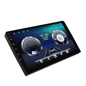 Kit multimídia automotivo touch screen, 2 din, 10 polegadas, 1024*600 ips, estéreo, android 12, rádio para carro