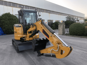 Mini Excavadora Amarilla de 3.5 Toneladas con Giro Cero, Compacta y Hidráulica, al Mejor Precio - Product Image 2