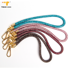 Nuevo soporte de cadena de teléfono con diamantes de imitación, cordones, cristales, correa de muñeca para teléfono, cadena para teléfono, cadena para teléfono móvil, correa para teléfono móvil - Product Image 6