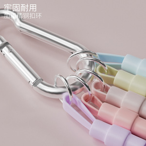 Bandes de résistance Wu Yoga 5 pièces avec ancre de porte et sangles de maintien pour les entraînements de fitness à domicile - Product Image 2