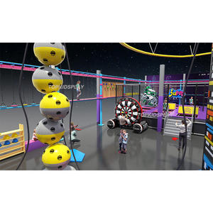 Parque de juegos comercial personalizado, pared de escalada para interiores, pared de escalada en roca para niños a la venta - Product Image 2