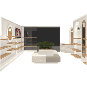 Cao cấp Baking sơn tủ trưng bày cho cửa hàng giày tùy chỉnh giá giày cho túi da Công ty <span class=keywords><strong>showroom</strong></span> trưng bày sản phẩm - Product Image 5