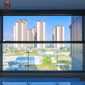 Finestra Scorrevole Verticale Elettrica in Alluminio con Doppio Vetro per Ville ed Edifici Commerciali - Product Image 1