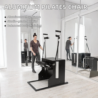 Chaise Wunda de Pilates professionnelle réglable pour l'entraînement de base en studio, salle de sport et yoga