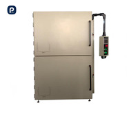 Four à vide double couche pour le séchage des cellules de batterie en sachet et la déshydratation des électrodes de batterie au lithium