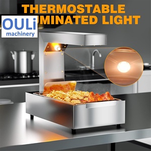 Calentador de Alimentos Eléctrico Comercial para Exhibición de Comida Rápida, Tipo <span class=keywords><strong>KFC</strong></span> - Product Image 2