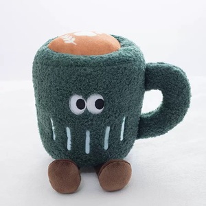 <span class=keywords><strong>Desayuno</strong></span> Juguetes de peluche Tazas de café de felpa Bollos de piña Cartones de leche <span class=keywords><strong>con</strong></span> varias partículas perfumadas Técnicas lavadas - Product Image 3