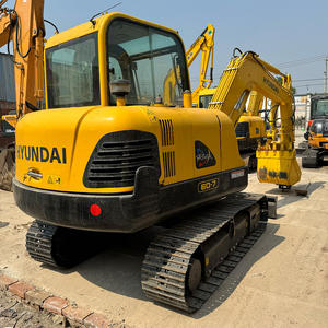 Usato Hyundai <span class=keywords><strong>60</strong></span>-7 Mini escavatore cingolato da 6 tonnellate con motore originale coreano e pompa idraulica-ottime condizioni - Product Image 3