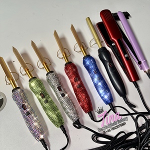 Großhandel Fett Eisen Haar glätter Haar glätter Kamm heißen Kamm hohen Grad - Product Image 3