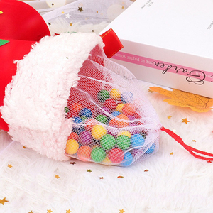 Factory <strong>Wholesale</strong> <strong>Christmas</strong> Decorations Cartoon <strong>Gift</strong> Boots Hot Sale Santa Boots Plush Candy Packaging Boots - Product Image 3