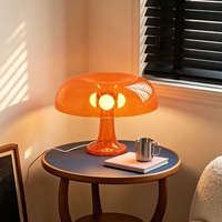 Lámpara de Mesa Nessino con Diseño de Marco Cruzado Estilo Retro, LED Regulable con Alimentación USB, Decorativa para Dormitorio, Estudio o Sala de Estar