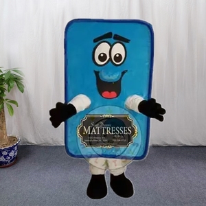 Costumes de mascotte HOLA Blue Mattress Man / Costumes de mascotte de <span class=keywords><strong>dessin</strong></span> <span class=keywords><strong>animé</strong></span> - Product Image 1