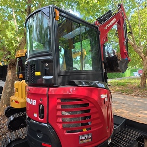 โรงงานจำหน่ายรถขุดขนาดเล็ก 3.5 ตัน ยี่ห้อ Yanmar Vio35 มือสอง สภาพ 90% พร้อมเครื่องยนต์ทรงพลังสำหรับงานโครงการขนาดเล็ก - Product Image 3