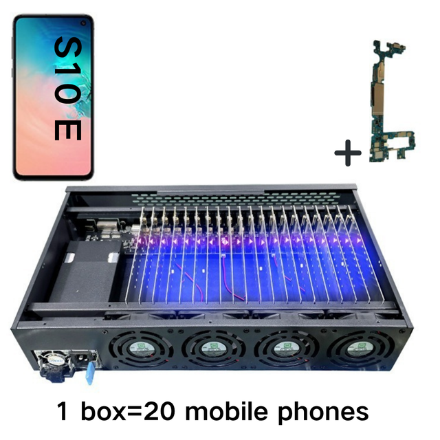 20PCS Graja De Celulares Phone Farming Android Motherboard Silent System Preloaded Software Custom Packing