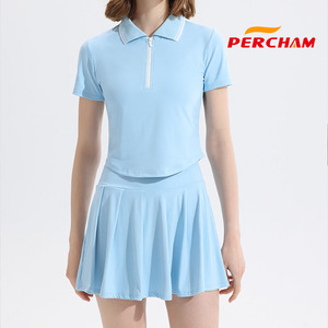 Jupe de tennis pour femmes de haute qualité - Design plissé à séchage rapide et protection solaire avec poches, parfaite pour le golf, la course à pied et le yoga - Product Image 5