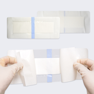 Conformable Transparent IV Dressing 6x7cm Sterile Adhesive Film with U-Notch for <strong>Pediatric</strong> and Adult Peripheral IV Cannula Use - Product Image 4