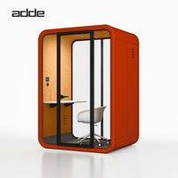 Cabine de bureau insonorisée, mini-espace de travail, cabine de travail privée, cabine téléphonique acoustique portable pour intérieur