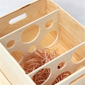 Boîte-cadeau rustique en <span class=keywords><strong>bois</strong></span> <span class=keywords><strong>vin</strong></span> bière transport en <span class=keywords><strong>bois</strong></span> affichage <span class=keywords><strong>caisse</strong></span> étui <span class=keywords><strong>vin</strong></span> Champagne porte-bouteille pour 6 bouteilles maison Bar décor - Product Image 3