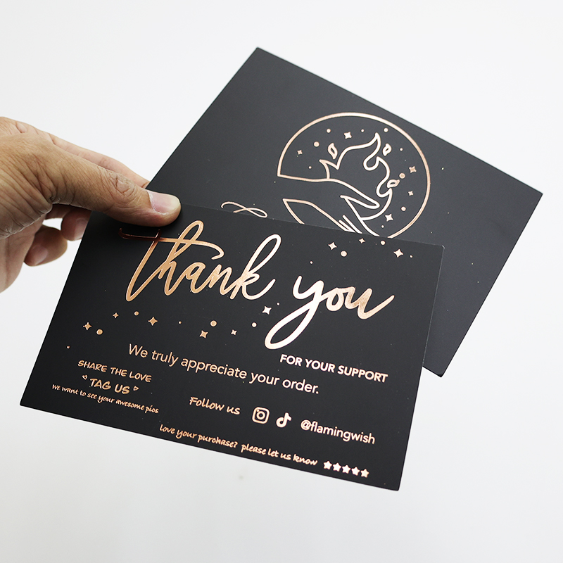 Высококачественные Поздравительные открытки/Открытки/бумажные открытки оптом из розового золота