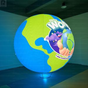 Globo Terráqueo Inflable Gigante Personalizado de 4m, Decoración Educativa de Geografía para Escuela/Museo de Ciencias/Evento <span class=keywords><strong>Ambiental</strong></span>/Centro Comercial - Product Image 4