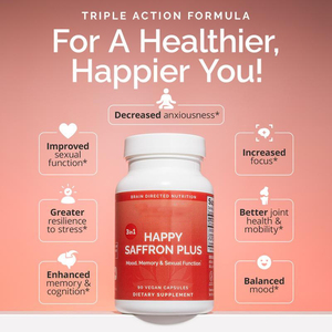 Suplementos de Azafrán OEM Happy Saffron, 90 Cápsulas, Suplemento para la Salud, Marca Privada, Venta Caliente, Apoyo para el Estado de Ánimo y el Sueño - Product Image 2
