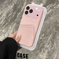 Nouvelle coque magnétique en silicone liquide texturé 2026 avec grande fenêtre pour appareil photo pour iPhone 13-18 Pro Max, anti-rayures et antichoc