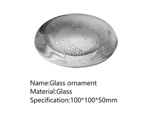 Fashion Modern Hotel Display Blue <b>Square</b> Ball Flower <b>Vase</b> Ornaments Model Room Ornaments Set - Product Image 3